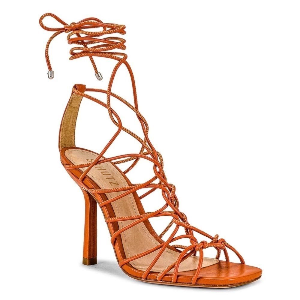 SCHUTZ • Heyde Sandal in New Ochre